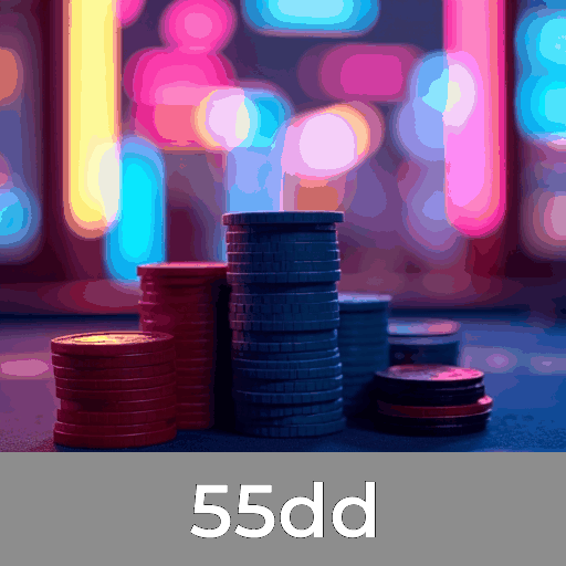 55dd: Slots Gigantes, Jogos de Mesa Estratégicos e Real Dealer Imersivo